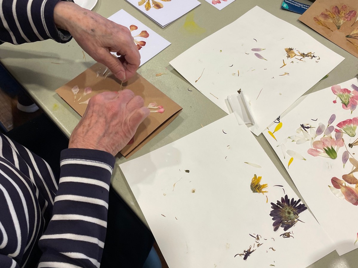 Winter Wellness for plant people- Creating Handmade Pressed flower notecards-Cultivating Creativity!